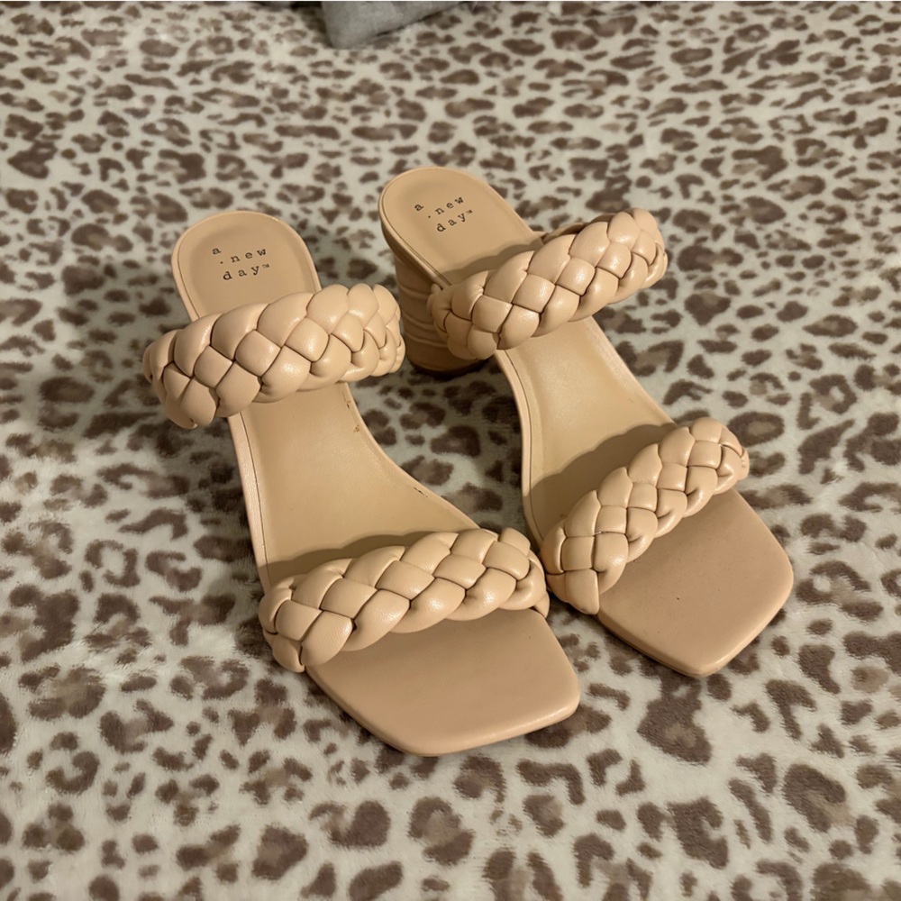 A new day braided heels